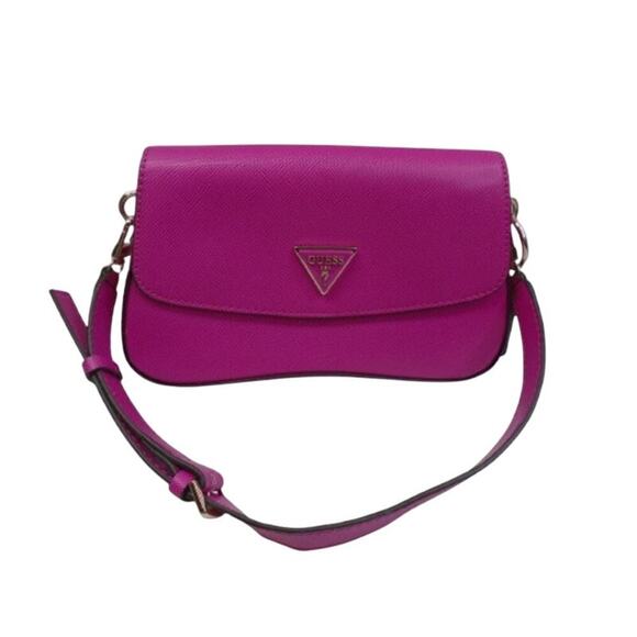Guess Hot Pink Crossbody Bag Small Purse - Picture 1 of 7